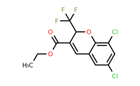 1160474-53-2 | Ethyl 6,8-dichloro-2-(trifluoromethyl)-2H-chromene-3-carboxylate