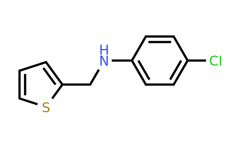 116055-27-7 | 4-Chloro-N-(thiophen-2-ylmethyl)aniline