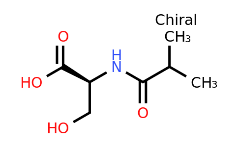 1160936-01-5 | (2s)-3-Hydroxy-2-(2-methylpropanamido)propanoic acid