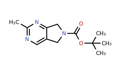 1160995-19-6 | tert-Butyl 2-methyl-5H-pyrrolo[3,4-d]pyrimidine-6(7H)-carboxylate