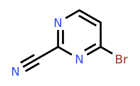 1160995-48-1 | 4-Bromo-pyrimidine-2-carbonitrile