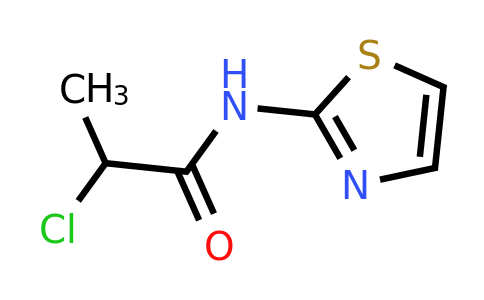 116200-98-7 | 2-Chloro-n-(1,3-thiazol-2-yl)propanamide