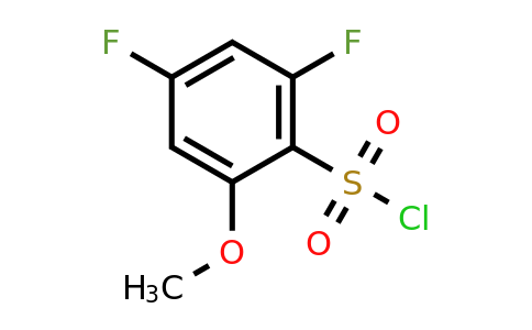 1162257-25-1 | 2,4-Difluoro-6-methoxybenzene-1-sulfonyl chloride
