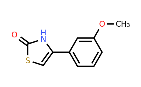 116269-85-3 | 4-(3-Methoxyphenyl)-2,3-dihydro-1,3-thiazol-2-one