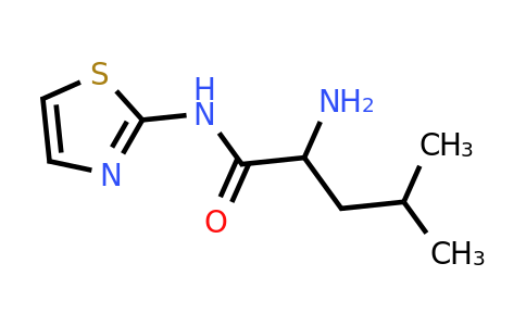 1163680-52-1 | 2-Amino-4-methyl-n-(1,3-thiazol-2-yl)pentanamide