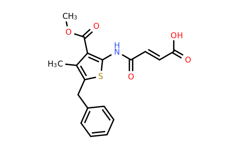1164481-94-0 | (E)-4-((5-benzyl-3-(methoxycarbonyl)-4-methylthiophen-2-yl)amino)-4-oxobut-2-enoic acid