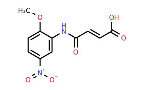 (E)-4-((2-methoxy-5-nitrophenyl)amino)-4-oxobut-2-enoic acid