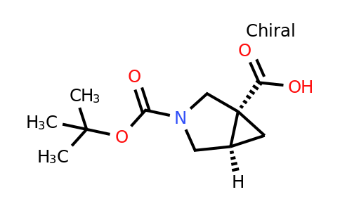 1165450-63-4 | (1R,5R)-3-[(tert-butoxy)carbonyl]-3-azabicyclo[3.1.0]hexane-1-carboxylic acid