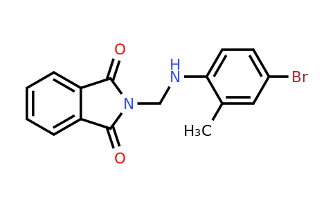 116595-38-1 | 2-(((4-Bromo-2-methylphenyl)amino)methyl)isoindoline-1,3-dione