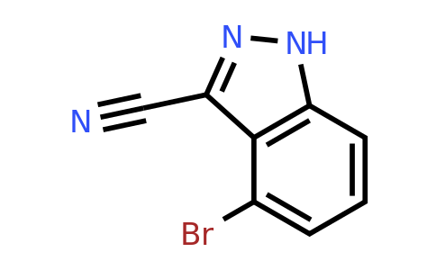 1167055-55-1 | 4-Bromo-1H-indazole-3-carbonitrile