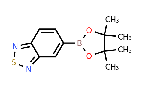 1168135-03-2 | 5-(4,4,5,5-Tetramethyl-1,3,2-dioxaborolan-2-yl)benzo[c][1,2,5]thiadiazole