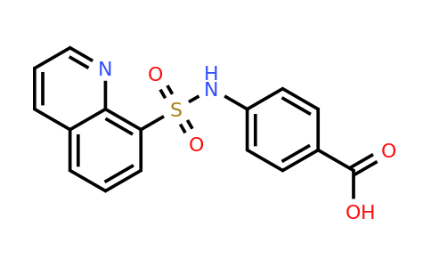 116834-64-1 | 4-(Quinoline-8-sulfonamido)benzoic acid