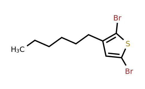 116971-11-0 | 2,5-Dibromo-3-hexylthiophene