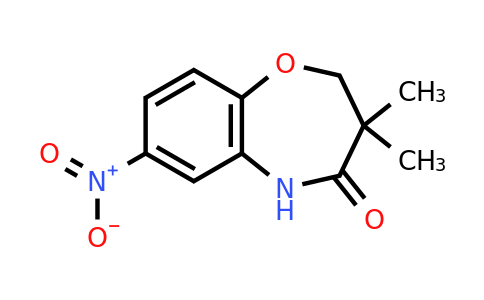 1170249-44-1 | 3,3-Dimethyl-7-nitro-2,3-dihydrobenzo[b][1,4]oxazepin-4(5h)-one