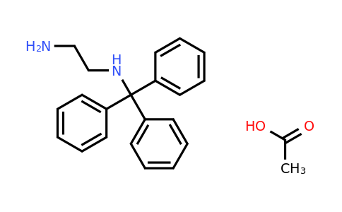 1170595-42-2 | N1-Tritylethane-1,2-diamine acetate