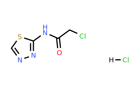 1170965-12-4 | 2-Chloro-N-(1,3,4-thiadiazol-2-yl)acetamide hydrochloride