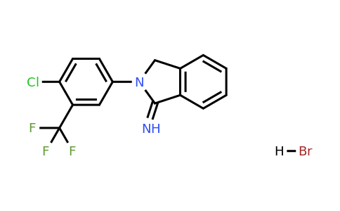 1171242-52-6 | 2-(4-Chloro-3-(trifluoromethyl)phenyl)isoindolin-1-imine hydrobromide