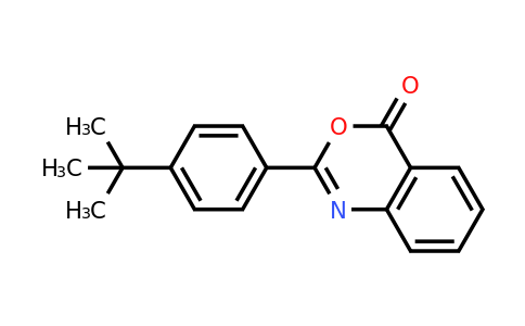 117145-55-8 | 2-(4-(Tert-butyl)phenyl)-4H-benzo[d][1,3]oxazin-4-one