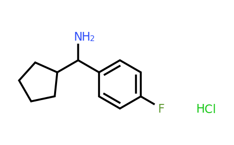 1171555-40-0 | Cyclopentyl(4-fluorophenyl)methanamine hydrochloride