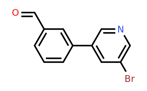 1171896-21-1 | 3-(5-Bromo-pyridin-3-yl)benzaldehyde