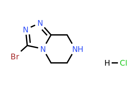 1172057-73-6 | 3-Bromo-5,6,7,8-tetrahydro-[1,2,4]triazolo[4,3-a]pyrazine hydrochloride