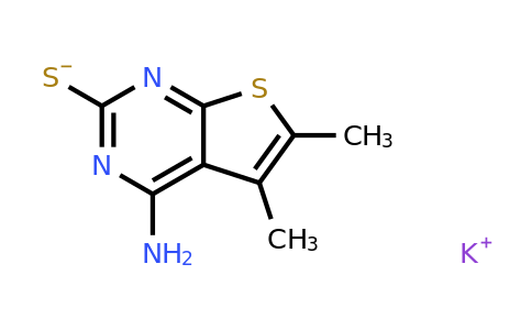1172239-27-8 | Potassium {4-amino-5,6-dimethylthieno[2,3-d]pyrimidin-2-yl}sulfanide