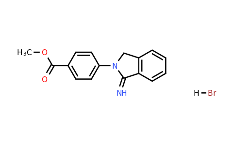 1172381-90-6 | Methyl 4-(1-iminoisoindolin-2-yl)benzoate hydrobromide