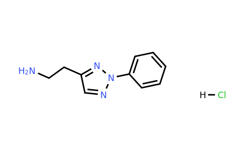1172491-02-9 | 2-(2-Phenyl-2h-1,2,3-triazol-4-yl)ethan-1-amine hydrochloride