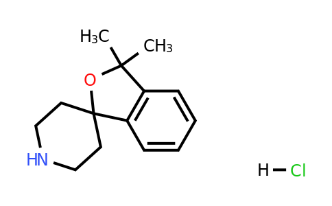1172717-60-0 | 3,3-Dimethyl-3H-spiro[isobenzofuran-1,4'-piperidine] hydrochloride