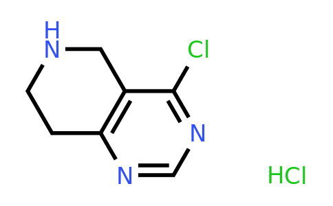 1172808-59-1 | 4-Chloro-5H,6H,7H,8H-pyrido[4,3-d]pyrimidine hydrochloride