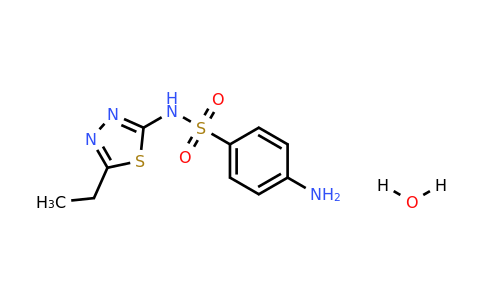 1172849-20-5 | 4-Amino-n-(5-ethyl-1,3,4-thiadiazol-2-yl)benzenesulfonamide hydrate