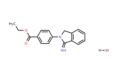 1172891-60-9 | Ethyl 4-(1-iminoisoindolin-2-yl)benzoate hydrobromide