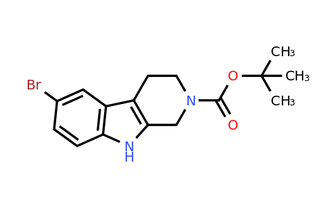1173155-59-3 | tert-butyl 6-bromo-3,4-dihydro-1H-pyrido[3,4-b]indole-2(9H)-carboxylate