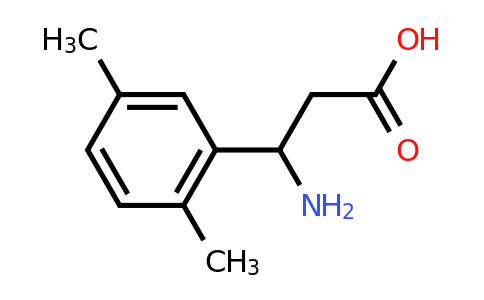 3-Amino-3-(2,5-dimethylphenyl)propanoic acid