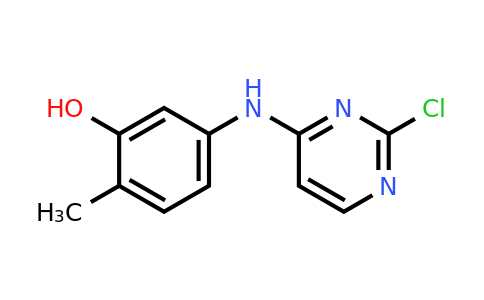 1174166-56-3 | 5-((2-Chloropyrimidin-4-yl)amino)-2-methylphenol