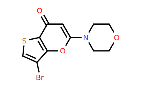 1174429-23-2 | 3-Bromo-5-(morpholin-4-yl)-7H-thieno[3,2-b]pyran-7-one