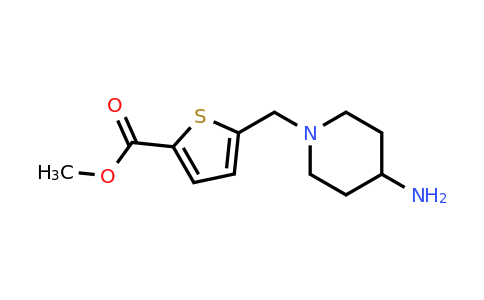 1174839-62-3 | Methyl 5-((4-aminopiperidin-1-yl)methyl)thiophene-2-carboxylate