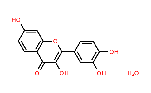 1174865-69-0 | 2-(3,4-Dihydroxyphenyl)-3,7-dihydroxy-4H-chromen-4-one hydrate