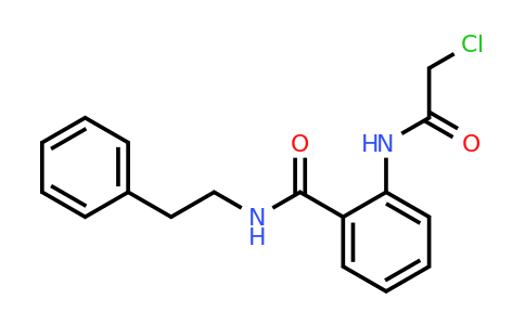 2-(2-Chloroacetamido)-n-(2-phenylethyl)benzamide