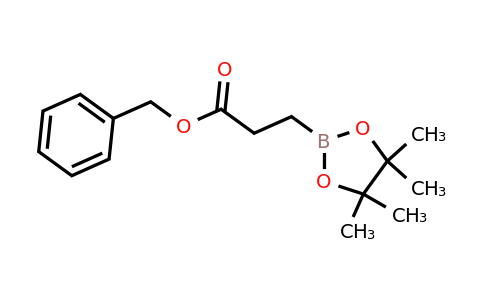 1175712-34-1 | Benzyl 3-(tetramethyl-1,3,2-dioxaborolan-2-yl)propanoate