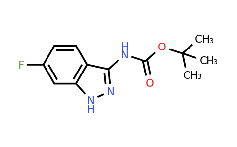 1176089-41-0 | 3-(Boc-amino)-6-fluoro-1H-indazole