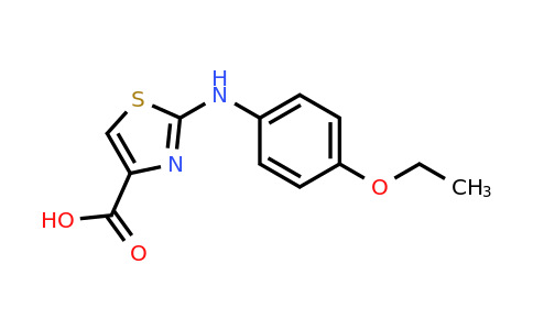 1176721-69-9 | 2-[(4-Ethoxyphenyl)amino]-1,3-thiazole-4-carboxylic acid