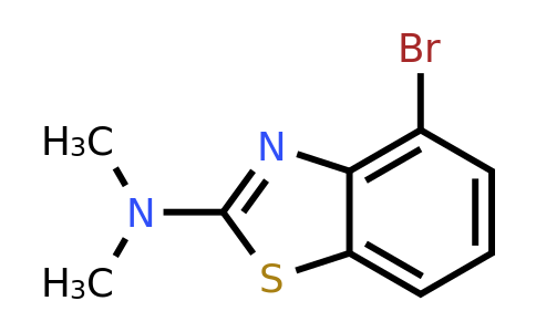 1177285-27-6 | 4-Bromo-n,n-dimethyl-1,3-benzothiazol-2-amine
