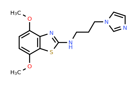 1177306-43-2 | N-(3-(1H-imidazol-1-yl)propyl)-4,7-dimethoxybenzo[d]thiazol-2-amine
