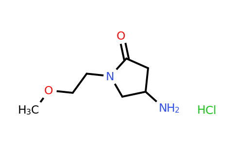 1177314-74-7 | 4-Amino-1-(2-methoxyethyl)pyrrolidin-2-one hydrochloride