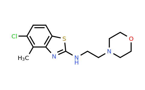 1177328-36-7 | 5-Chloro-4-methyl-N-(2-morpholinoethyl)benzo[d]thiazol-2-amine