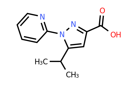 1177330-29-8 | 5-Isopropyl-1-(pyridin-2-yl)-1h-pyrazole-3-carboxylic acid