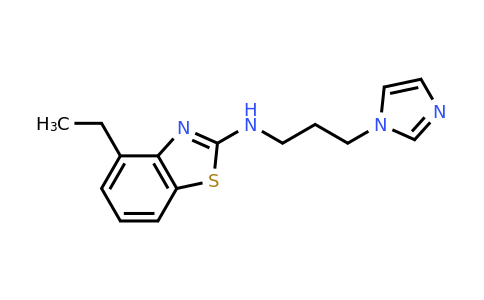 1177338-14-5 | 4-Ethyl-N-[3-(1H-imidazol-1-yl)propyl]-1,3-benzothiazol-2-amine