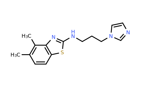 1177341-69-3 | N-[3-(1H-imidazol-1-yl)propyl]-4,5-dimethyl-1,3-benzothiazol-2-amine
