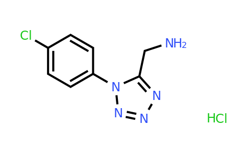 1177348-45-6 | (1-(4-Chlorophenyl)-1H-tetrazol-5-yl)methanamine hydrochloride